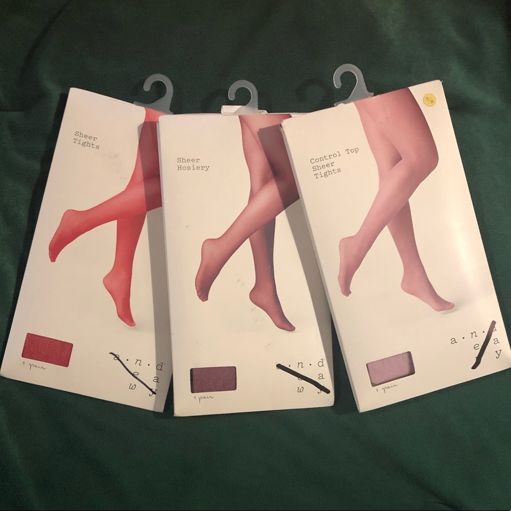 Red/pink hues Tights Bundle! ♥️💜💗